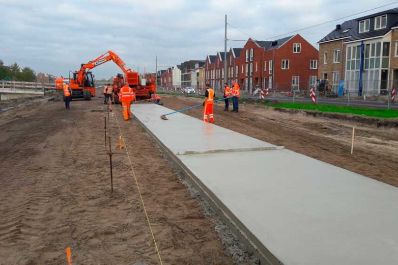 Betonbaan de Sniep