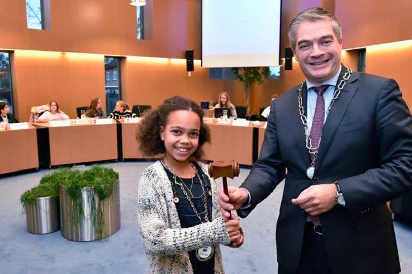 Nieuwe kinderburgemeester Diemen