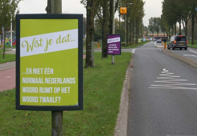 Mysterieuze posters Diemen