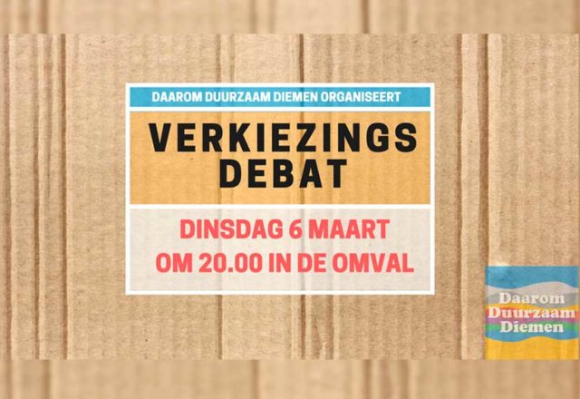 Verkiezingsdebat Duurzaamheid