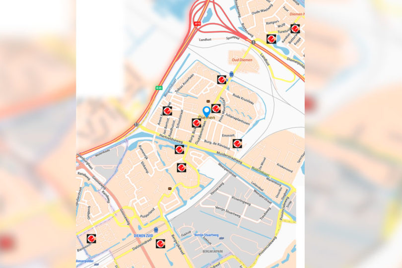 Stemlocaties Diemen