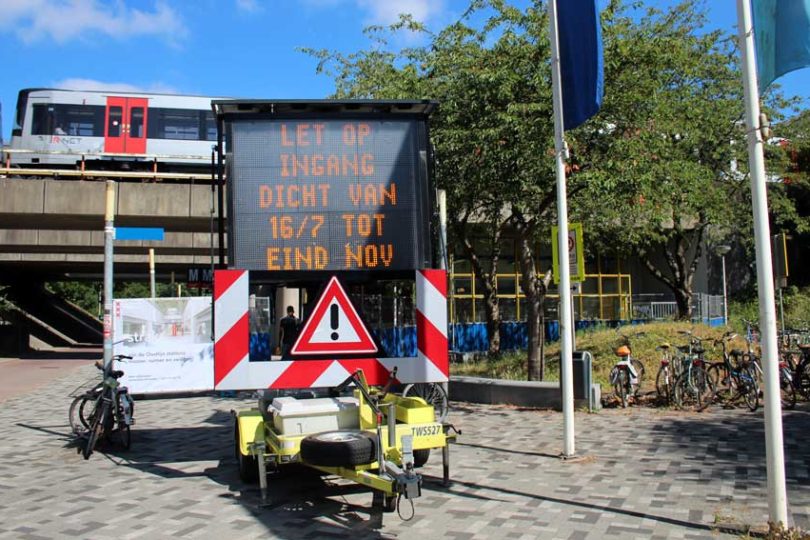 Metrostation Diemen Zuid